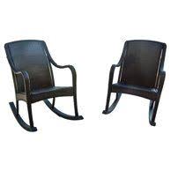 Maui Camelback Resin Wicker Steel Outdoor Rocking Chair Set Of 1 Walmart Com Rocking Chair Set Wicker Rocking Chair Rocking Chair