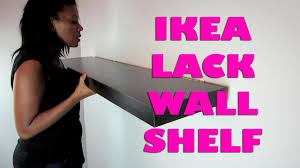 Wall shelves (floating shelves) turn empty walls into a great place to store and show off your things without taking up floor space. How To Install A Floating Wall Shelf Ikea Lack Youtube