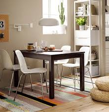 We needed a long narrow dining table for our dining room because we have a very large window seat. Laneberg Extendable Table Brown Ikea