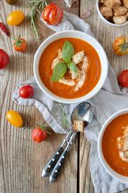 Tomatensuppe Aus Frischen Tomaten Rezept Sweets Lifestyle Rezept Tomaten Suppe Tomatensuppe Tomaten Rezepte