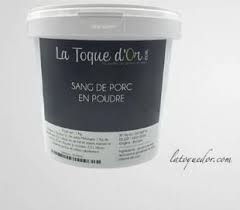 Sang De Porc En Poudre Pour Boudin Liants Gelees Et Gelatines De Qualite Professionnelle La Toque D Or