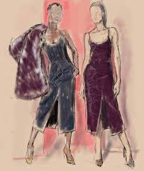 His rapid manner of apparel: Fashion Sketches Free Downloads Fashion Design Sketch Samples