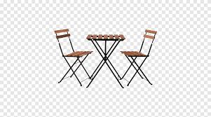 Ikea table and chair set. Brown Wooden Table And Chair Set Table Bistro Ikea Chair Garden Furniture Tables And Chairs Set Angle Brown Png Pngegg