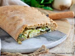 Fougasse Aux Legumes Et Poulet Au Chevre Frais Mes Recettes Healthy Recette Recette Healthy Chevre Frais Recette