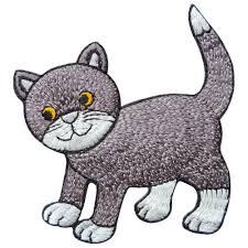 Cute Cat Kitty Kitten Pet Cartoon Animal Kids Children Iron On Patches A056 Cartoon Animals Cute Cat Kitten