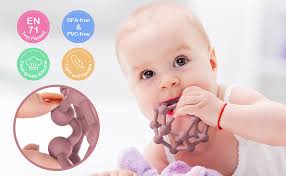 MCGMITT Silicone Baby Teething Toys
