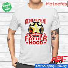 Worldwide shipping available at society6.com. Achievement Unlocked Fatherhood Shirt Hoodie Sweater Long Sleeve And Tank Top