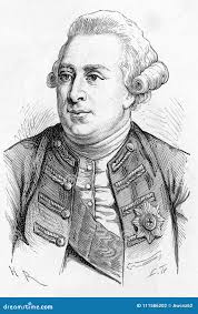 Rey George III, Rey De Gran Bretaña Y Rey De Irlanda, Stock de ilustración 