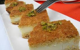 طريقة عمل تشيز كيك البسبوسة بالصور طريقة Lebanese Desserts Desserts Middle Eastern Desserts