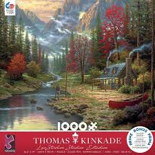я такая какая есть и совсем не желаю меняться Thomas Kinkade The Good Life 1000 Piece Puzzle In 2020 Thomas Kinkade Thomas Kinkade Paintings Thomas