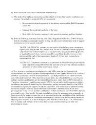 Secdef Memo Installation Access For Nonprofits