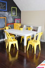 Diy Kids Art Table Erin Spain Diy Kids Art Table Kids Art Table Diy Kids Art