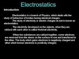 How To Learn Electrostatics Physics Classroom Physical Science Physics