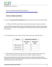 We did not find results for: Balancing Chemical Equations Balancing Chemical Equations Load The Simulation Balancing Chemical Equations Course Hero