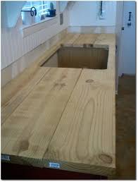 Breakfast For Dinner Faux Butcher Block Conter Top Tutorial Diy Wood Counters Home Remodeling Home Diy