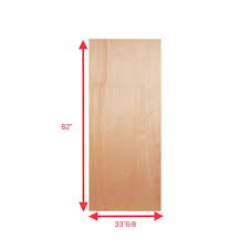 They are made with a basic frame, covered with two sections of plywood attached. Full Board Flush Plywood Door Half Glass Plywood Door Shopee Malaysia