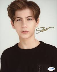 Jacob Tremblay Little Mermaid Autographed Signed 8x10 Photo ACOA