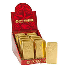 Maybe you would like to learn more about one of these? Fort Knox Ingots Foiled Gold Bar 1 Oz