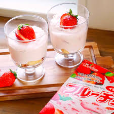 House Lactic Acid Bacteria Fruit Strawberries Pudding Dessert 200g 4 Servings Made In Japan Takaski Com