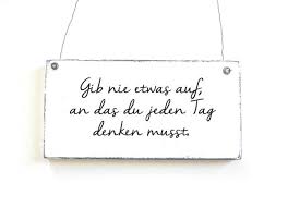 Dekoschild Jeden Tag Turschild Shabby Vintage Turschilder Holzschilder Shabby Vintage