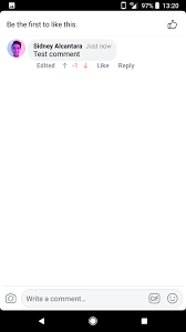 The downvote button hasn't rolled out widely yet. Update Rolling Out To More Users Facebook Testing A Downvote Button Claims It Is Not A Dislike Button