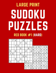 Enter numbers into the blank spaces so that each row, column and 3x3 box contains the numbers 1 to 9 without repeats. Buy Large Print Sudoku Puzzles Red Book 1 Hard Hard Sudoku Puzzle Book Including Instructions And Answer Keys Book Online At Low Prices In India Large Print Sudoku Puzzles Red Book
