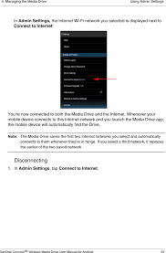What you need to connect usb storage to older android phones. Sdws1 Sandisk Connect Wireless Multimedia Drive User Manual Media Drive Um Android Book Sandisk