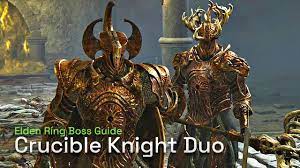 How To Defeat Crucible Knight Duo (Ordovis) - Elden Ring Boss Gameplay  Guide - YouTube