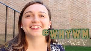 #whyWM: Hailey Sabol '17
