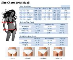 Maaji Bathing Suits Ruffled Jeans Flounce Bikini Bikini