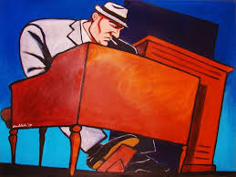 Gene Ludwig Print Poster Jazz Hammond Organ