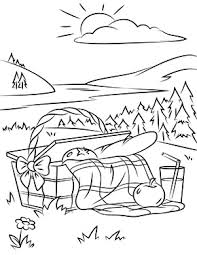 Ausmalbild Fruhling Picknick Auf Der Wiese In 2020 Malvorlagen Fur Madchen Ausmalbilder Fruhling Malbuch Vorlagen