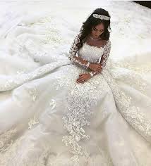 Custom Long Sleeve Wedding Dresses Ball Gowns Wedding Wedding Dresses Lace Wedding Dresses