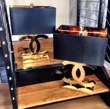 coco lamp 创意现代不锈钢台灯卧室床头灯时尚客厅酒店装饰台灯 chanel room chanel decor decor