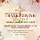 Annual Thanksgiving Buffet 2025 event in Chesapeake City, MD
