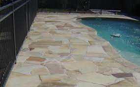 Slate pavers melbourne ideas for the house paving stone. Desert Sand Sandstone Crazy Paving Build Mart