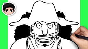 How To Draw Usopp | One Piece - Easy Tutorial - Youtube