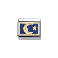Maybe you would like to learn more about one of these? Classic Gold Blue Moon Star Plate Charm Joshua James