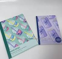Custom Design Printing Foil Stamping A5 A4 Soft Cover Student School  Exercise Diary Notebook