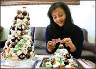 Cara lembutt donat goreng ? Susun Donat Piramida Dan Tower Pressreader