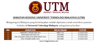 Timbalan naik canselor (hal ehwal pelajar dan alumni cara memohon. Jawatan Kosong Terkini Taraf Pmr Pt3 Diploma Di Universiti Putra Malaysia Kuala Lumpur