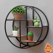 Cute Round Decorative Floating Circular Wall Shelf Molleos Wall Shelf Decor Wall Hanging Shelves Round Wall Shelves