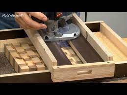 Lernen sie einige einfache falttechniken und. Maschinen Experte Heiko Rech Live 6 6 So Frasen Sie Hirnholzbretter Youtube Holz Drechseln Einspannhalterungen Frasen