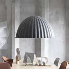 Under the bell is not only usable as decorative pendant lamp, but it can also set characteristic accents as individual design object. Under The Bell Suspension Lamp Muuto In Plastic Material Several Sizes Available Sediarreda Com