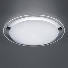 2 glass fitting slightly cracked but hardly noticeable see pics otherwise good condition. Trio Miko Led Ceiling Light 675610106 Reuter