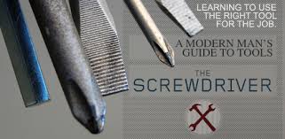 the screwdriver guide types and how to use them