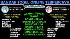 Pin Di Bandar Togel Online Terpercaya