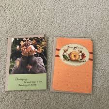 Be inspired to pause, smell the crisp fall air, and give thanks with the family and friends you love the most at thanksgiving. Hallmark Office Lot Of 2 Hallmark Thanksgiving Cards New Poshmark