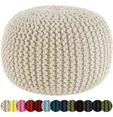 Most commonly used as an ottoman, this natural jute pouf is versatile.use it as footstool, extra. 32 Creative Knit Pouf Patterns The Funky Stitch