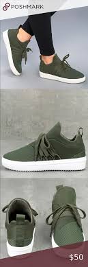 Steve Madden Lancer Olive Sneakers Size 10 In 2020 Steve Madden Sneakers Olive Sneakers Steve Madden